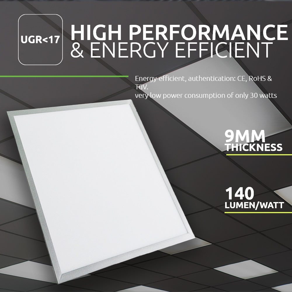 LED Paneel 60x60cm 30W 4200lm - Pro Serie - template - high performance