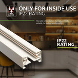 TEMPLATE 1 fase rails wit - IP Rating