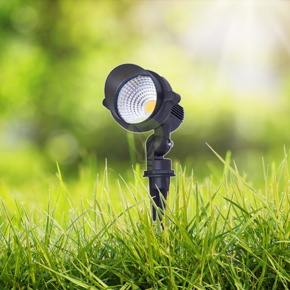 LED Prikspot met aarde pin | 10W | 2700K- Warm wit