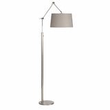 Highlight Kantelbare vloerlamp | Zilver | E27 | Incl. dimmer | 170 cm | Magna