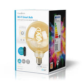 Wi-Fi Filament Globe LED Lamp - 125mm | 1800K - 6500K | 5W | E27