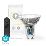 Wi-Fi Smart LED GU10 Spot | 4.9 watt | 2700K - 6500K Warm - Koud wit