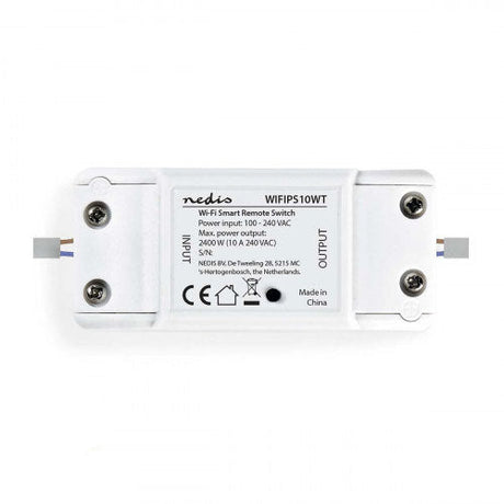 Wi-Fi Smart schakelaar 10A | Smart Switch inbouw