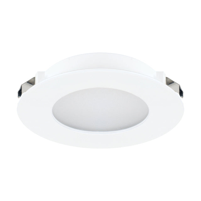 Witte keukenspots - meubelspots wit - naturel wit licht - lage inbouw - spots voor in keuken - keukenverlichting spots - zijaanzicht