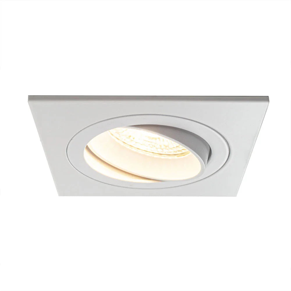 PHILIPS LED Inbouwspot 4 Watt Dimbaar | Vierkant | kantelbaar | wit