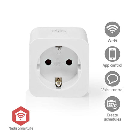 Zigbee Slim Stopcontact | Smartlife App | Spraakondersteuning | 16A | Eigenschappen