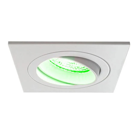 Zigbee smart Inbouwspot Wit 4.7W | Vierkant | 80 mm | HUE compatible | RGB-CCT