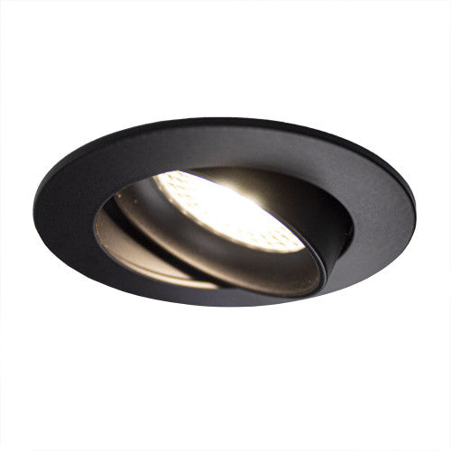 PHILIPS LED Inbouwspot Zwart 4W | Rond | 73 mm | Dimbaar