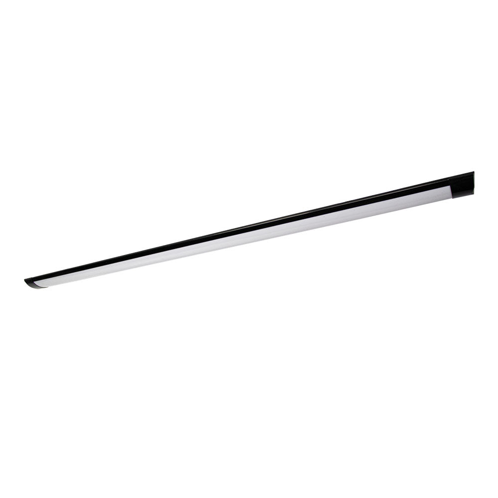 Zwarte batten armatuur 120cm inlcusief lichtbron naturel wit mooi en strak design