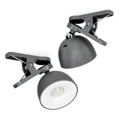 LED Orbi 2,5W 4in1 Bureaulamp magnetisch Grijs - CCT Lichtkleur instelbaar | Incl. Klem, plafondmontage, koort