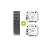 Bundelpakket | 2X AC Triac RF draadloze dimmer | 100-240V | Incl. 1X Afstandsbediening