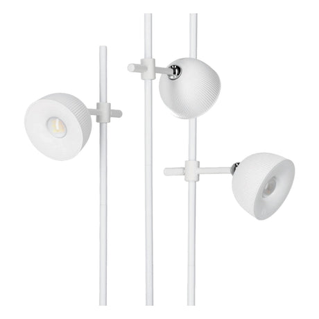 LED Orbi 2,5W 4in1 Bureaulamp magnetisch wit - CCT Lichtkleur instelbaar | Incl. Klem, plafondmontage, koort