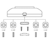 ION vloer snoer dimmer | 0,3-75W | Wit