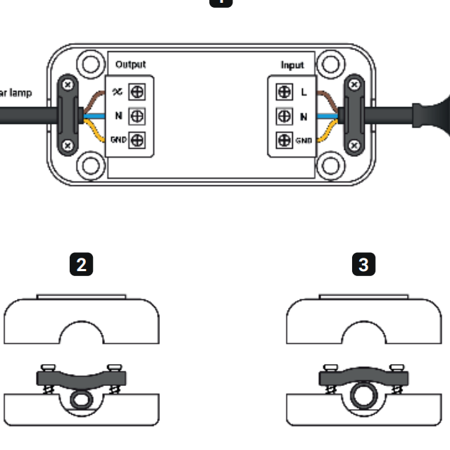 ION LED snoerdimmer | Wit | 0.3-75W