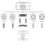 ION LED snoerdimmer | Wit | 0.3-75W