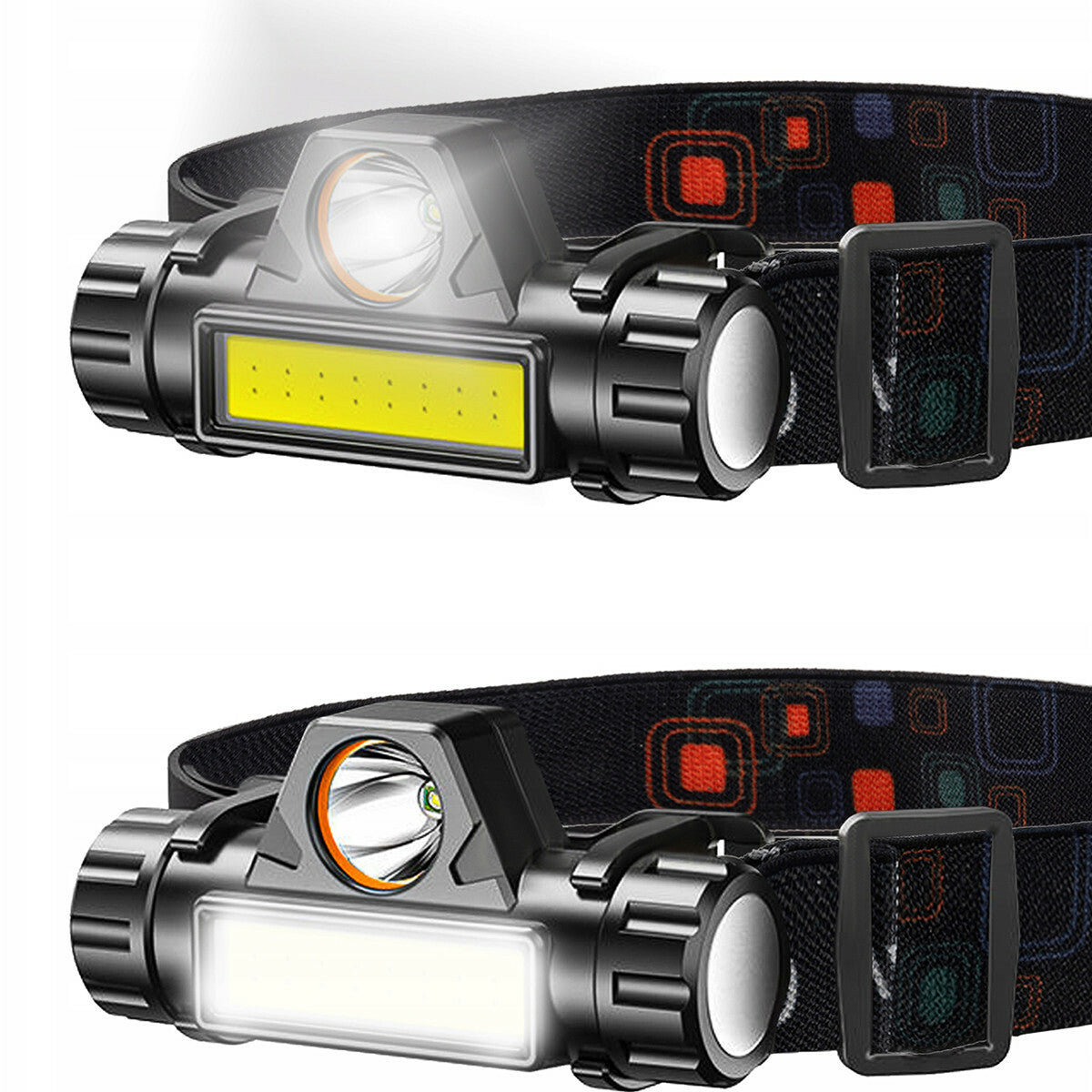 hoofdlamp-maxozo-trihon-usb-oplaadbaar-2-lichtstanden-250-meter-bereik-waterdicht-verstelbaar-6