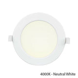 LED inbouw downlight rond sfeerindicatie 4000K neutraal wit