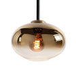 LED moderne hanglamp goud zwart e27 fitting - lampenkap goud