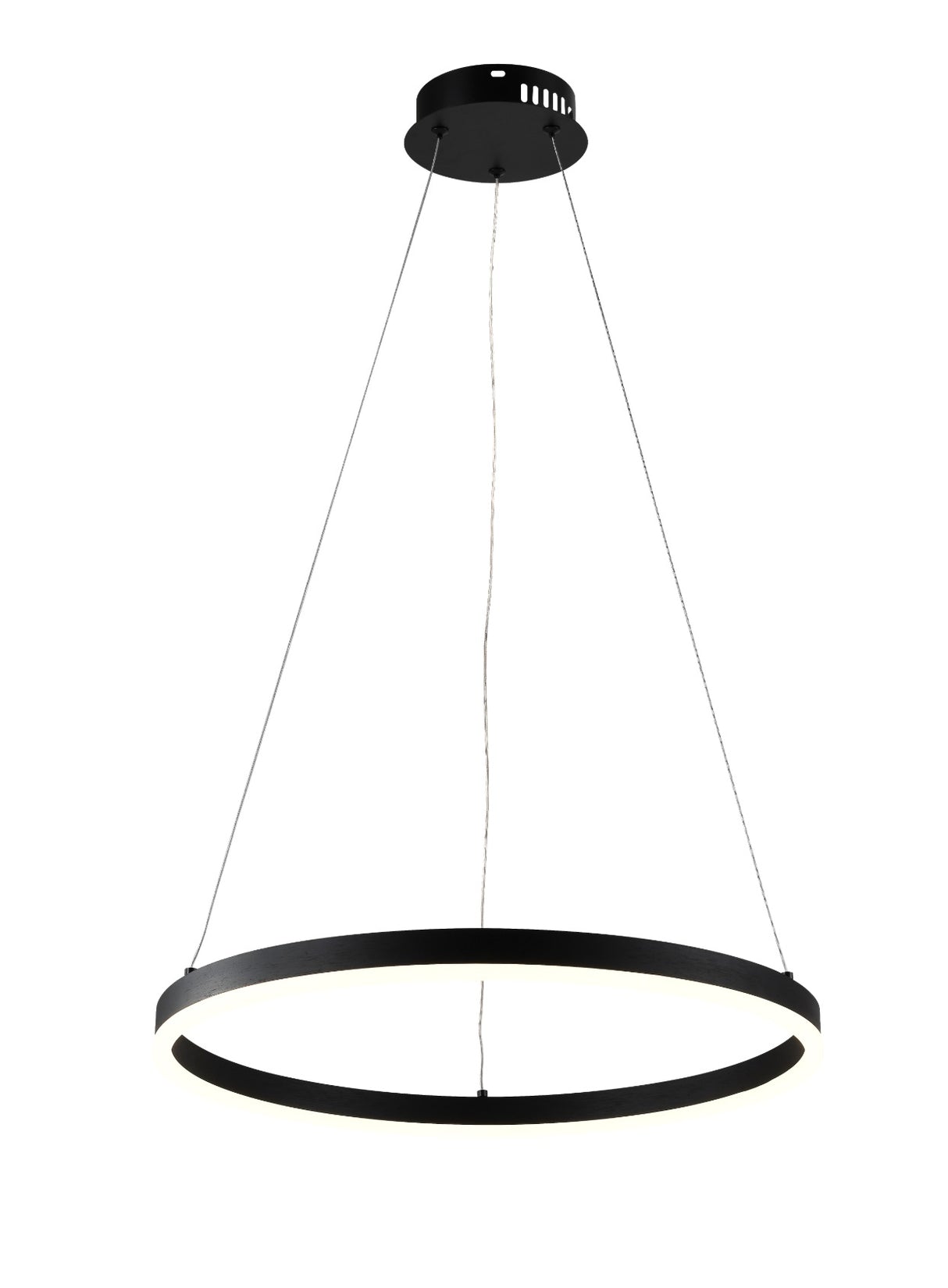 LED Hanglamp 22W Zwart Rond 1760 lm