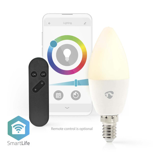 Wi-Fi Smart Led-Lamp, Full-Colour En Warm Wit, E14 Kopen?