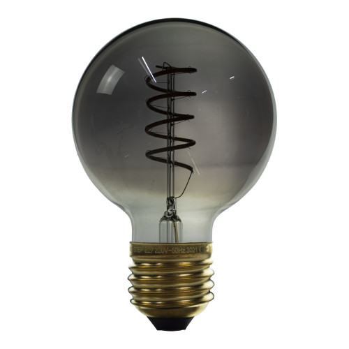 Verzoenen Zo snel als een flits weerstand LED globe lamp smoke | G95 | 6 Watt | Dimbaar 3-steps | 2200K | ledLoket