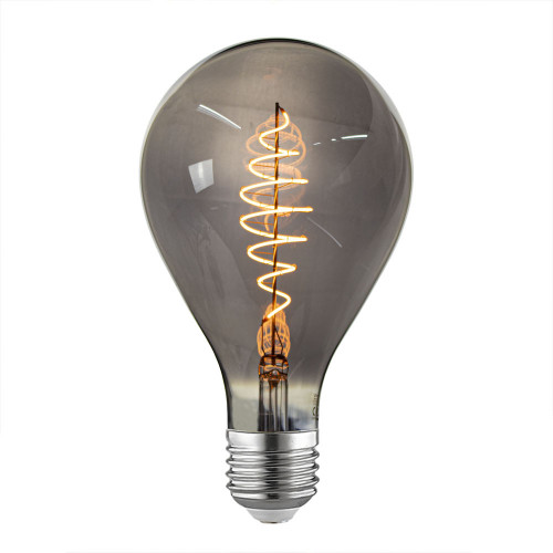 Uitstralen Toepassen tijdschrift LED Filament lamp Smoked | XXL | 8.5 Watt | Dimbaar | 1800K - Extra warm |  LedLoket