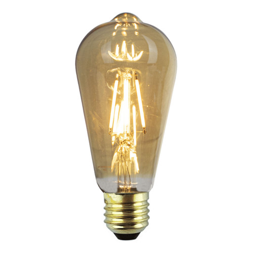Filament Lamp 6,5W | Edison |Amber|Dimbaar|2700K Kopen? | Ledloket