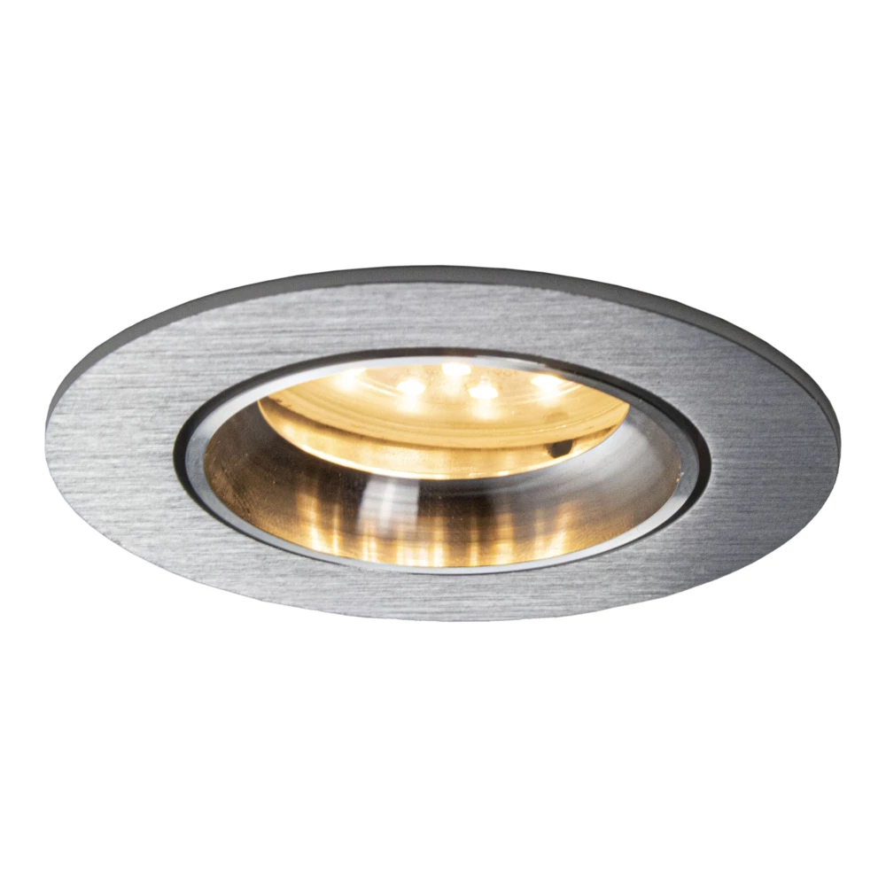 in beroep gaan Beschrijven Vleien LED ondiepe Inbouwspot 5 Watt | Dimbaar | 73mm | kantelbaar | zilver |  2700K | LedLoket
