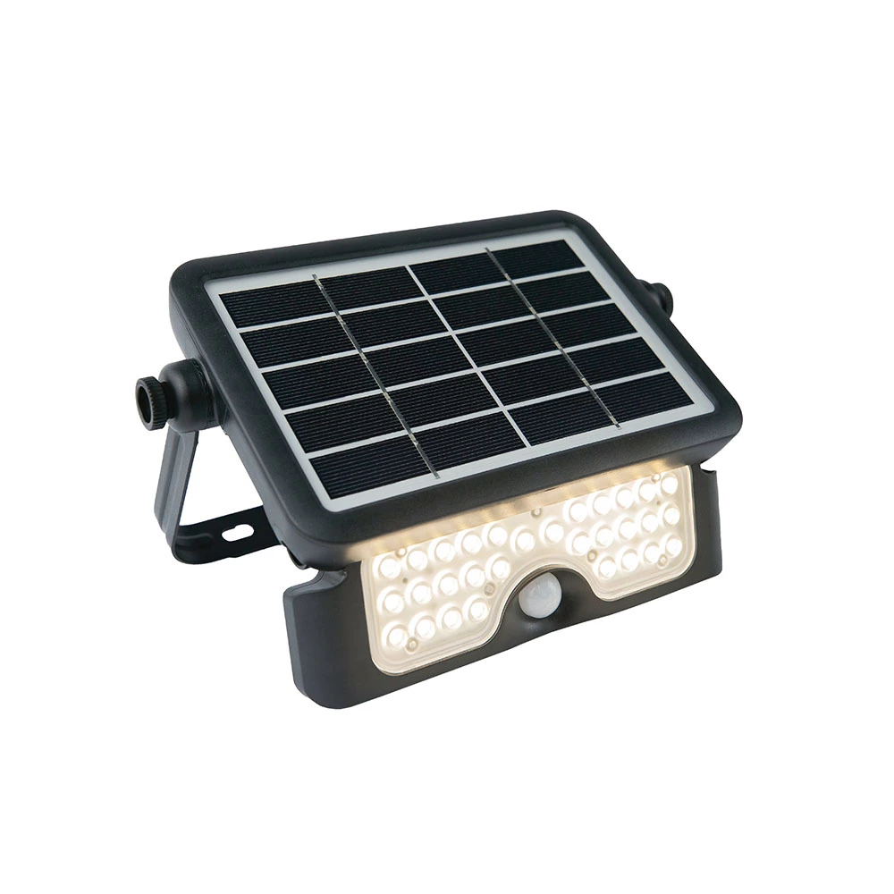 Bij wet Uitsluiting Stereotype LED Bouwlamp op Solar | Bewegingssensor | 5 Watt | 4000K - Naturel wit |  LedLoket